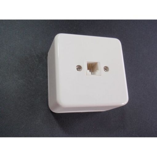 Εικόνα της Πρίζα Τηλεφώνου RJ11 Επίτοιχη MINI