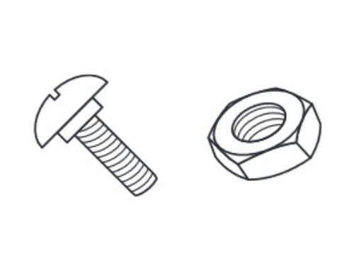 Εικόνα της Βίδες Μ6Χ16mm (Σετ) 10G.12.616+10G.21.06