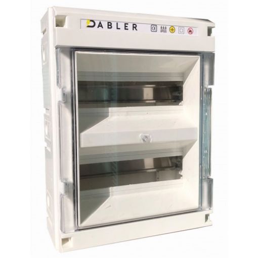 Εικόνα της Πίνακας Επίτοιχος Στεγανός 2x12 IP55 280x380x100mm CT24 500/54