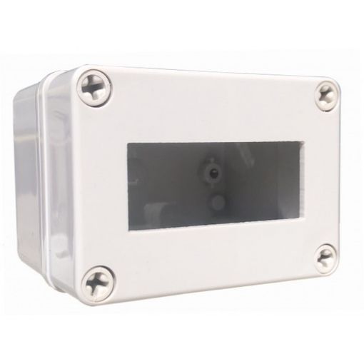 Εικόνα της Κουτί Πλαστικό για 1 Ηλεκτρονικό Θερμοστάτη Οπή 71x29mm 80x110x85mm 050/08-1