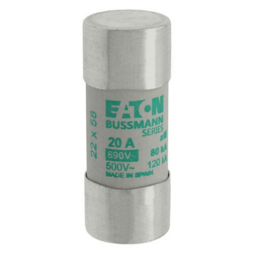 Εικόνα της C22M20 Ασφάλεια Κυλινδρική 22x58mm, 20A, aM, 690V AC