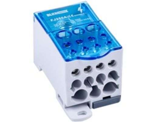 Εικόνα της Μπλοκ Διανομής 1P 250A 12 Οπών FJ250A