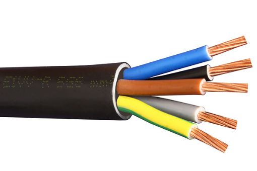 Εικόνα της Καλώδιο E1VV-R (NYY) 5G6mm² Στροφείο