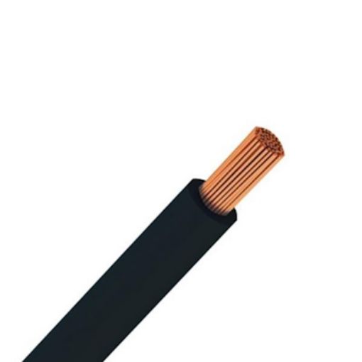 Εικόνα της Καλώδιο H05V-K (NYAF) 0.50mm² Μαύρο