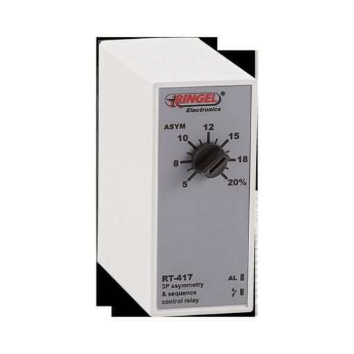 Εικόνα της Τριφασικός Επιτηρητής Ασυμμετρίας και Διαδοχής RT-417 8P 400VAC