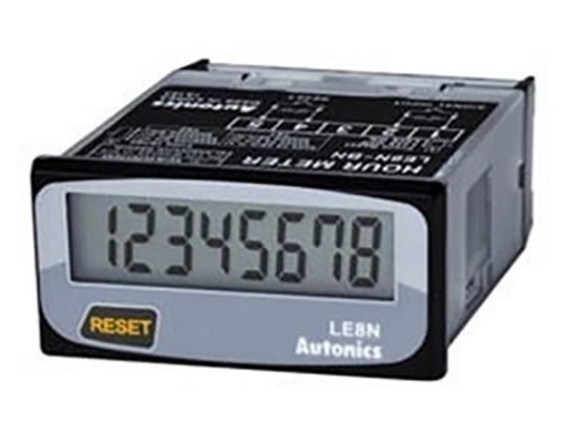 Εικόνα της LA8N-BN Μετρητής με μπαταρία, Είσοδος:No Voltage/Επαφή 48x24mm