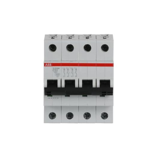 Picture of S204M-C32 Miniature Circuit Breaker 4P 32A C 10kA