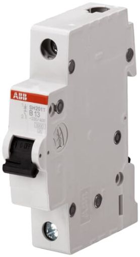 Picture of SH201T-B16 Miniature Circuit Breaker 1P 16A B 3kA