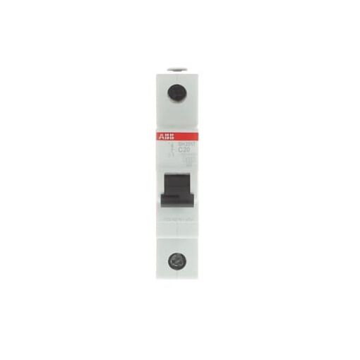 Picture of SH201T-C20 Miniature Circuit Breaker 1P 20A C 3kA