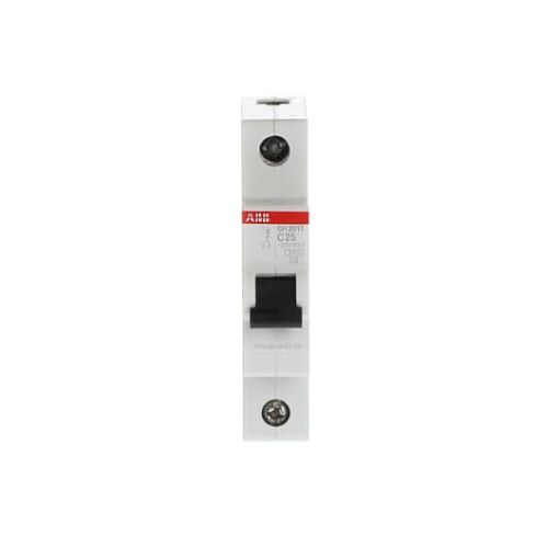 Picture of SH201T-C25 Miniature Circuit Breaker 1P 25A C 3kA