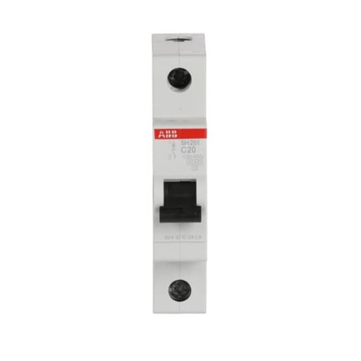 Picture of SH201-C20 Miniature Circuit Breaker 1P 20A C 6kA