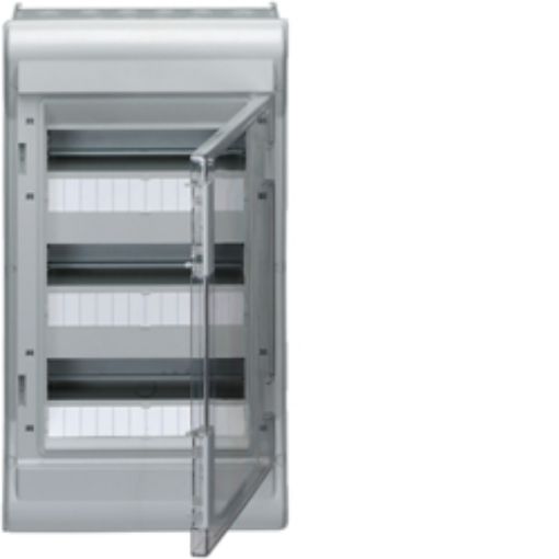 Εικόνα της VE312N VECTOR Πίνακας Επίτοιχος Στεγανός 3Χ12 IP65 310Χ552Χ151mm Διάφανη Πόρτα