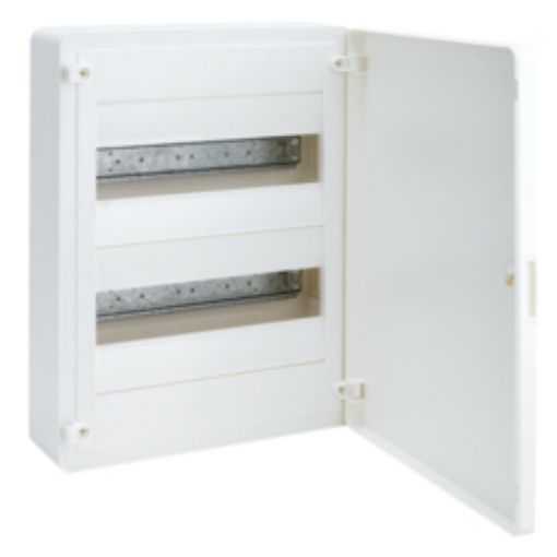 Εικόνα της VS212PA GOLF Πίνακας Επίτοιχος 2Χ12 IP40 282Χ377Χ99mm Αδιάφανη Πόρτα