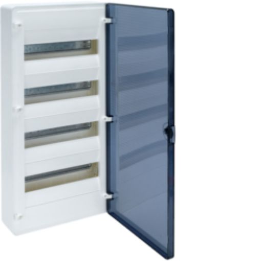 Εικόνα της VS412TA GOLF Πίνακας Επίτοιχος 4Χ12 IP40 282Χ647Χ99mm Διάφανη Πόρτα