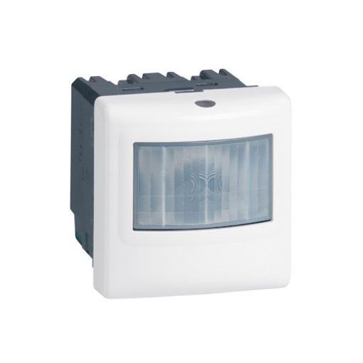 Εικόνα της Ανιχνευτής Κίνησης 3 Καλωδίων με Ουδέτερο Λευκός 2 Στοιχείων Mosaic  078454
