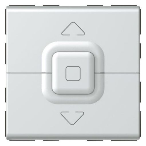 Εικόνα της Διακόπτης Ρολών 2 Στοιχείων Αλουμίνιο Mosaic 079226