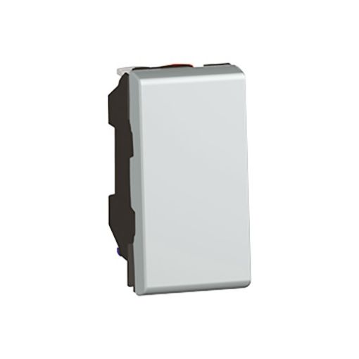 Εικόνα της Μπουτόν Απλό 6A 1 Στοιχείου Αλουμίνιο Mosaic 079230