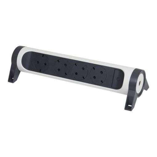 Εικόνα της Πολύπριζο 4 Σούκο Χωρίς Καλώδιο Λευκό/Μαύρο 694544