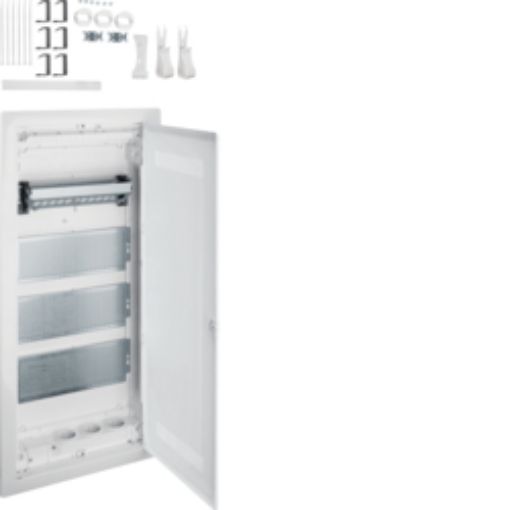 Εικόνα της VU48WWH VOLTA MULTIMEDIA Πίνακας Χωνευτός 4Χ12 314x740x89mm IP30 Πλαστική Πόρτα