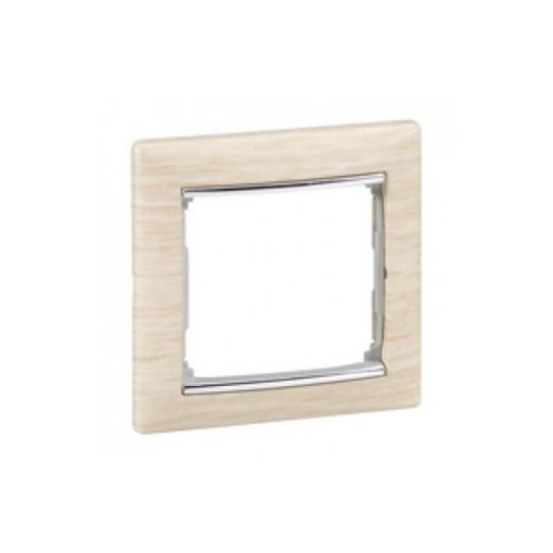 Εικόνα της Πλαίσιο 1 Θέσης Ξύλο Ανοιχτό/Ασήμι Valena 770381