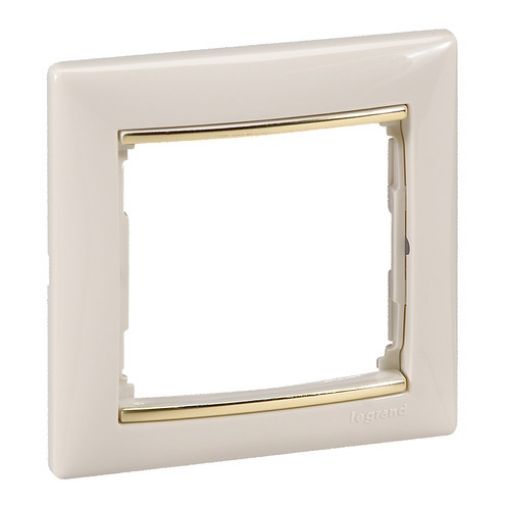 Εικόνα της Πλαίσιο 1 Θέσης Κρεμ/Χρυσό Valena 774151