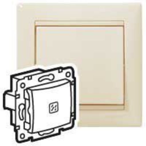 Εικόνα της Διακόπτης Αλε Ρετούρ με Ένδειξη Λειτουργίας 230V Κρεμ Valena 774326