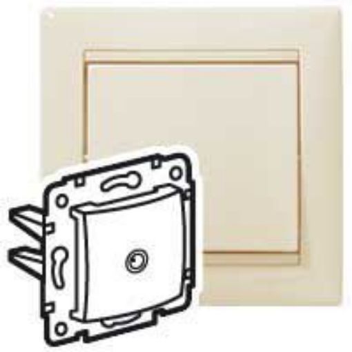 Εικόνα της Πρίζα TV Τερματική Κρεμ Valena 774330