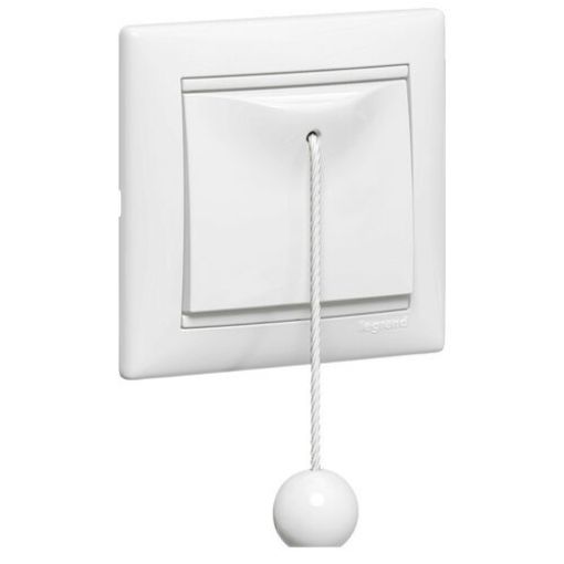 Εικόνα της Μπουτόν Τραβηχτό Λευκό Valena 774419