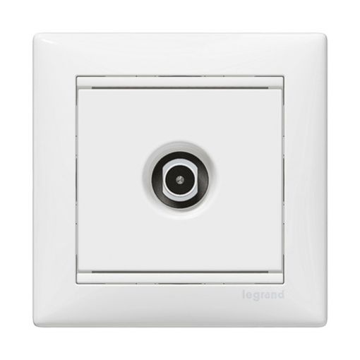 Εικόνα της Πρίζα TV Διελεύσεως Λευκή Valena 774431