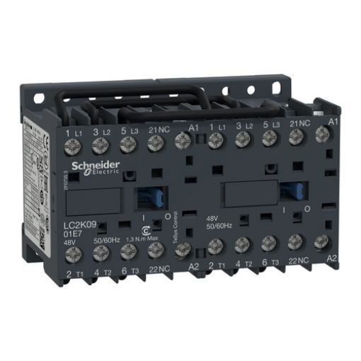 Εικόνα της LC2K0901P7 Μίνι Ρελέ Αναστροφής 4kW 220/230VAC