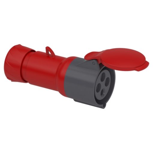 Picture of PKF32M434 Female Plug 4P 32A 400V 6h IP44