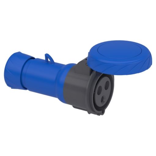Picture of PKF32M723 Female Plug 3P 32A 230V 6h IP67