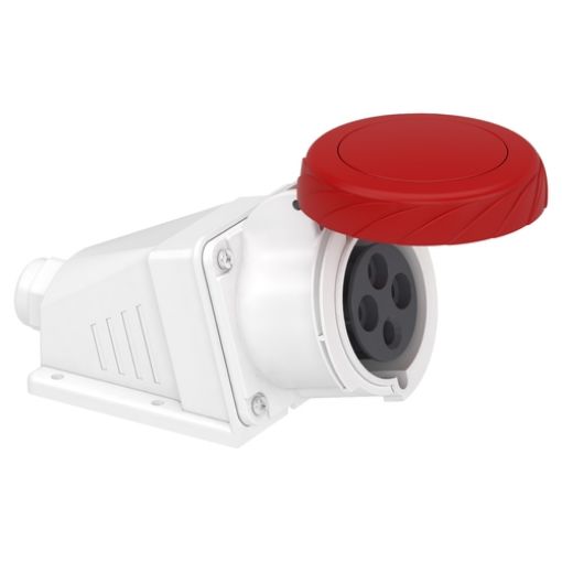 Picture of PKF32W734 Female Socket 4P 32A 400V 6h IP67