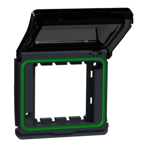 Εικόνα της MUR35110 Mureva Styl Κάλυμμα Κουτιού Με Καπάκι New Unica Ανθρακί IP55