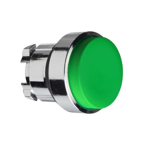 Picture of ZB4BL3 Head Protruding Button Green