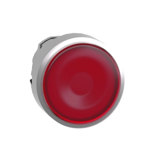 Picture of ZB4BW343 Illuminated Push Button Head Red for LED Lamp