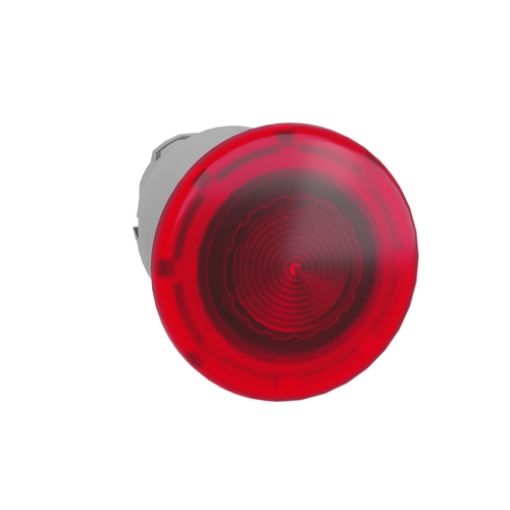 Picture of ZB4BW643 Illuminated Mushroom Head Φ40 Red for LED Light with Traction