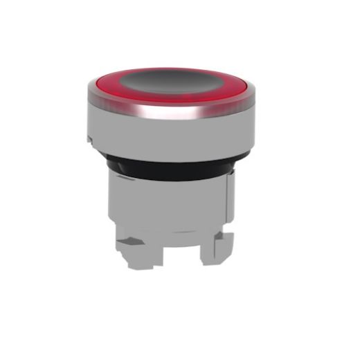 Picture of ZB4BW943 Button Head Illuminated Ring for LED Lamp Red