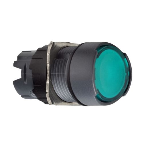 Picture of ZB6AW3 Illuminated Push Button Head Green Φ16