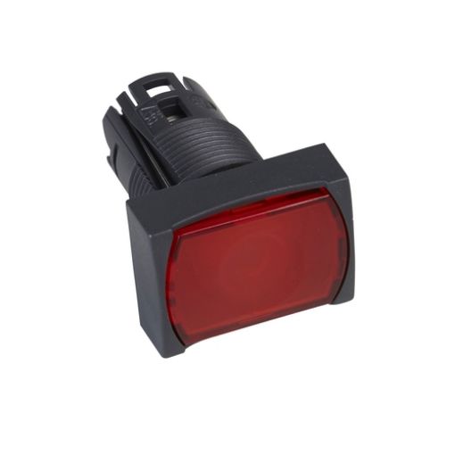Picture of ZB6DF4 Illuminated Push Button Head with Retention Φ16 Rectangular Red