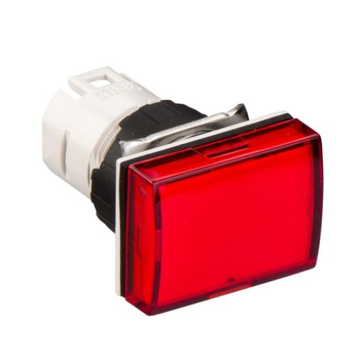 Picture of ZB6DV4 Rectangular Indicator Light Head Φ16 Red