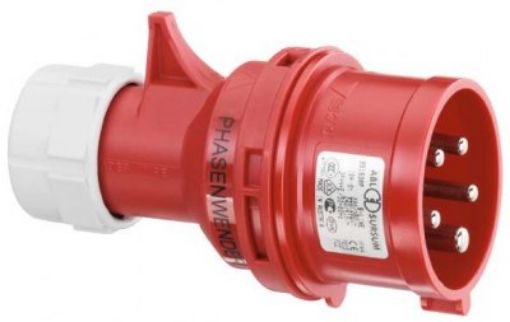 Εικόνα της S52S30P Φις Αρσενικό 5P 32A 400V 6h IP44 με Αναστροφή Φάσης