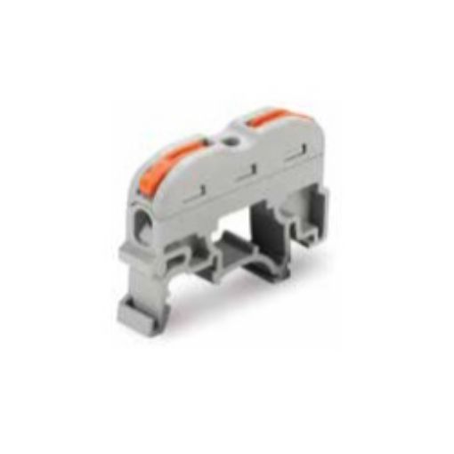 Εικόνα της Κλέμμα Ράγας Ταχείας Σύνδεσης 0.5-4mm² 450V