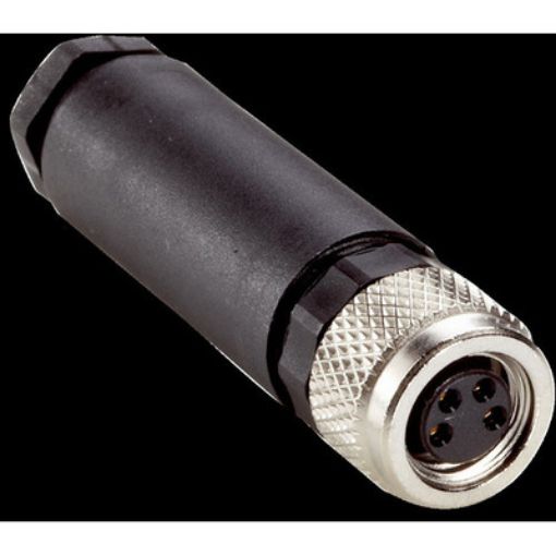 Εικόνα της DOS-0804-G Βύσμα M8/4P Ευθύ Θηλυκό χωρίς καλώδιο