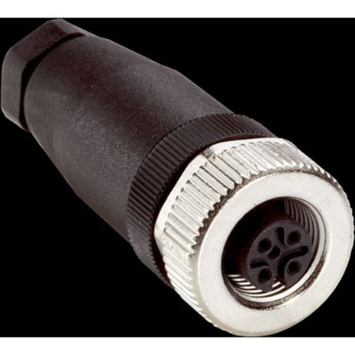 Εικόνα της DOS-1205-G Βύσμα M12/5P Ευθύ Θηλυκό χωρίς καλώδιο