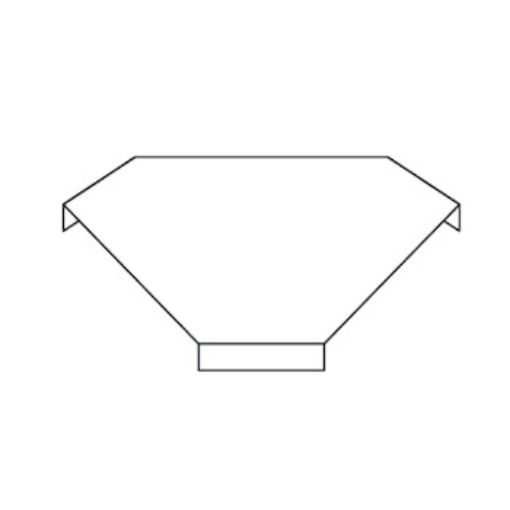 Εικόνα της Καπάκι Στροφής 90° 300mm 10DBKC.300.PG