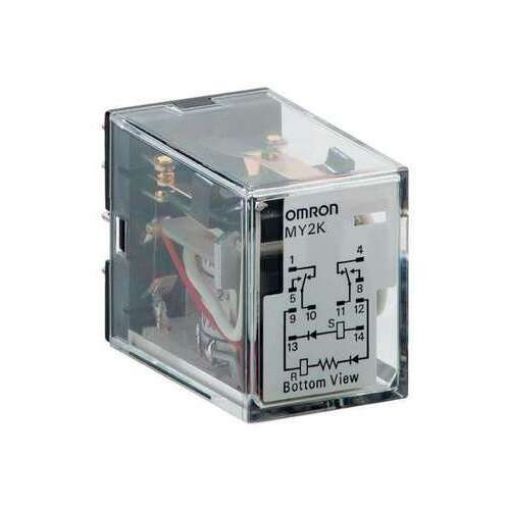 Εικόνα της MY2K-US 24VAC Μικρορελέ Μνήμης (Latching) 2C/O 3A