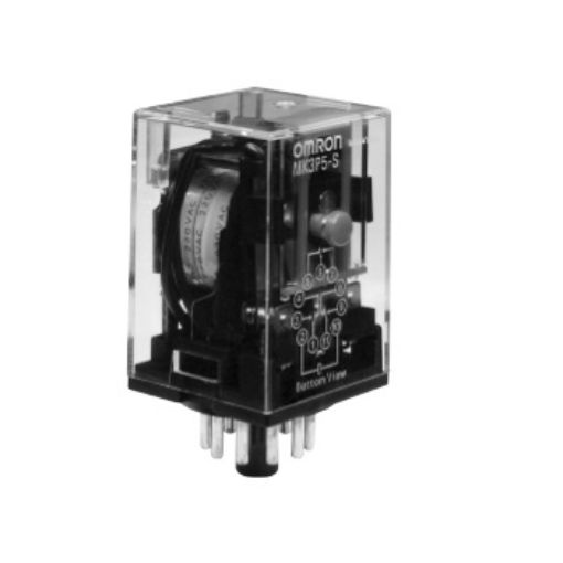 Εικόνα της MK3Ρ-5-S 24DC Μικρορελέ 3C/O 10A 11 Πόδια κυκλικά