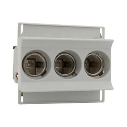 Picture of Βάση Ασφαλειών NEOZED, 3P, 63A, D02, με κάλυμμα