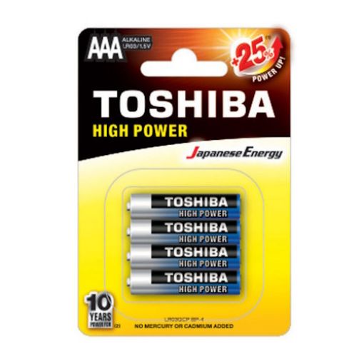 Εικόνα της Μπαταρίες Αλκαλικές AAA Τετράδα LR03GCP BP-4